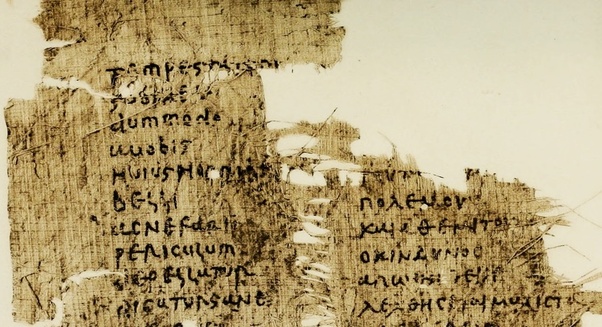 parchment fragment